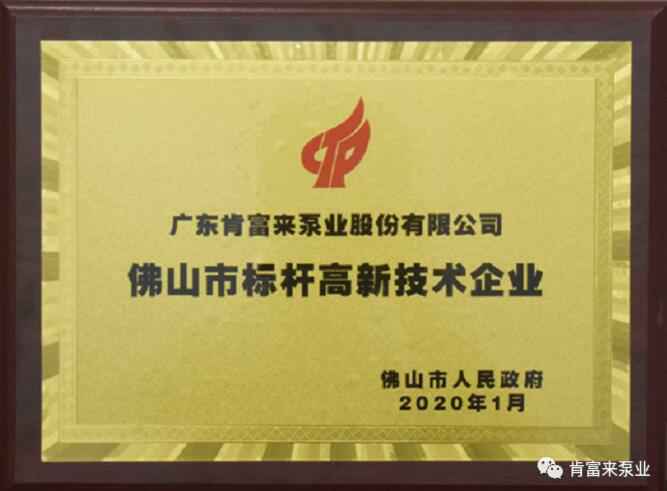 半岛web版登录入口-半岛online(中国)喜获“佛山市标杆高新技术企业”称号